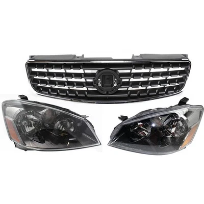 Kit faros para Nissan Altima 2005-2006 sedán lado conductor y pasajero Foto 1 de 4