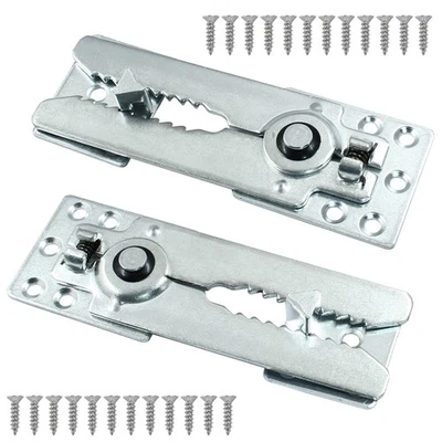 Sofa Alligator Clips 2 Pcs Heavy Duty Steel Sectional Couch Connectors - Image 1 of 4