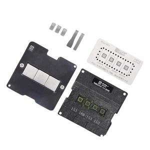 4 In 1 TV EMMC Reballing Stencil Jig Platform BGA153 BGA169 Repair Tools - Picture 1 of 14