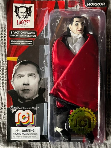 Dracula Mego Universal Monsters 8" Figure Bela Lugosi NIP Cover