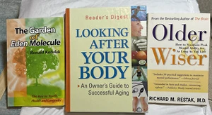 Looking After Your Body, Older & Wiser, Garden Of Eden Healthy Aging Book Bundle - Picture 1 of 10