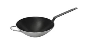 De Buyer Wok Choc 5 aluminium anti-adhésif 32 cm 8187.32 Fabrication française - Foto 1 di 1