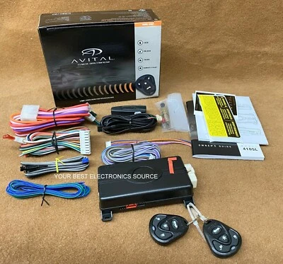 NEW Avital 4105L Remote Start System with Two 4-Button Controls - Image 1 of 2