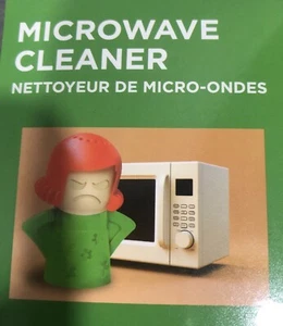 Microwave Steam Robot Cleaner Remove Crud Steam Cleans With Vinegar & Water - Picture 1 of 6