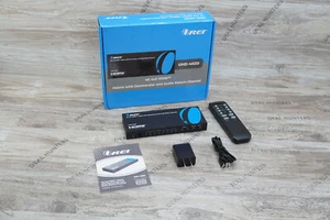 4K HDMI Matrix Switch 4 x 2, Umschalter 18G UltraHD mit Lichtbogen unterstützt bis zu 4K @... - Bild 1 von 3