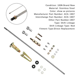 21" Adjustable Column Shift Linkage Kit ACA-1807 for AOD Ford Transmission A.U - Picture 1 of 13