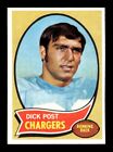 1970 Topps #97 Dick Post Chargers EX-MT+ *8z