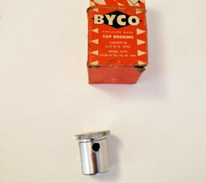 NOS Byco Chrome Hardened Tap Bushing 1/4" Pipe 1" OD - Picture 1 of 3