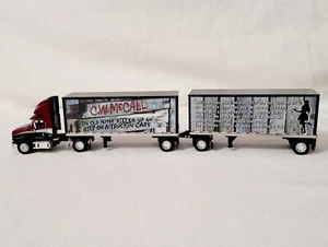 DCP Die-cast Promotions 1:64 C.W. McCall tractor double trailer (no box) - Picture 1 of 24