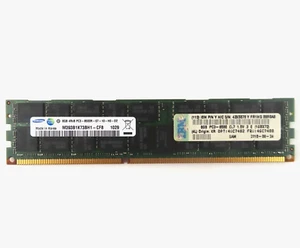 8GB RDIMM 4Rx8 DDR3 PC3-8500 1066MHz (240 Pin) (ECC) Memory for Server - 46C7488 - Picture 1 of 2