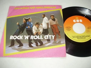 KIM LARSEN - ROCK'N'ROLL CITY raro 45 Italy mint- - !! unique Italy ps 7'' - Picture 1 of 1