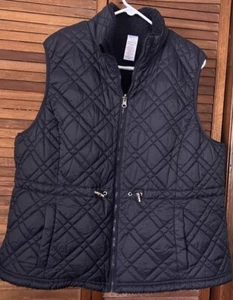 Time & Tru Damen blau Fleece gefüttert Weste Gr.��1X - Bild 1 von 2