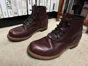 Red Wing Heritage 9011 Beckman Round Toe Stiefel Cherry Featherstone Leder 8D - Bild 1 von 18
