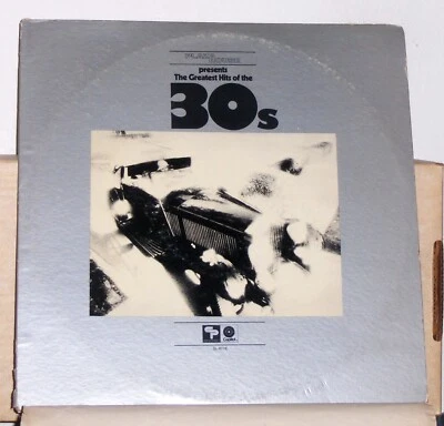 Plaza House Presents The Greatest Hits Of The 30s - 1971 Vinyl LP Record Album - Image 1 of 4