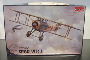 Kit Modelo Roden Spad VII c.1 1/32 Caja Abierta, Piezas Selladas NUEVO - Imagen 1 de 9