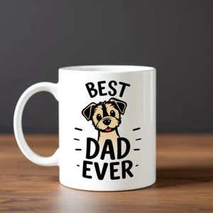 World's Best Dog Dad Coffee Cup – Great Gift for Father’s Day or Dog Dad - Picture 1 of 1