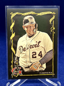 2023 Topps Allen & Ginter X Baseball Miguel Cabrera Black SP #395