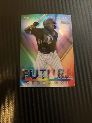 2021 Bowman’s Best Yoelqui Cespedes Future Vibrance Refractor Insert SP - CWS  - Image 1 of 3