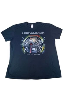 Nickelback Feed The Machine Tour 2017 concert album Original Graphic Shirt - Picture 1 of 6