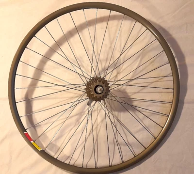Hinterrad Triathlon Vintage, 571mm, Rigida/Sachs, fast wie neu !!,New Success - Bild 1 von 4