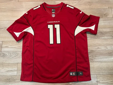 Larry Fitzgerald #11 Arizona Cardinals NFL Nike On Field Jersey XXL 2XL Cover
