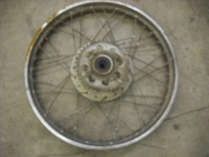 1971 Honda CB 175 rear wheel assembly rim hub spokes sprocket - Picture 1 of 1