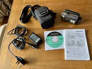 PANASONIC SDR-H86 CAMCORDER 80GB HDD / SD CARD (NO BOX) - Picture 1 of 8