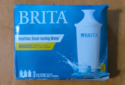 Brita Stream Pitcher Water Filter Replacement Pack of 3 - Image 1 of 4