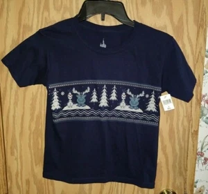 BOY SHIRT Frozen Christmas Snowman Olaf Snow SZ SMALL WALT DISNEY WORLD SVEN NEW - Picture 1 of 7
