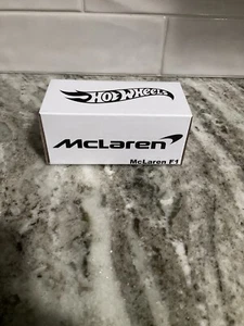 Hot Wheels RLC EXCLUSIVE McLAREN F1 Orange Supercar Red Line Club IN HAND - Picture 1 of 2