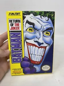 NINTENDO BATMAN RETURN OF THE JOKER CIB Completo En Caja Envío Rápido Auténtico - Imagen 1 de 24