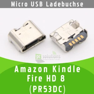 ✅ Amazon Kindle Fire HD 8 PR53DC Micro USB Ladebuchse Buchse Port Connector - Bild 1 von 1