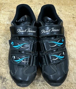 PEARL IZUMI W All Road II WomensCYCLING SHOES Black Blue EU 37 1521300 - Picture 1 of 14