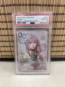 2024 Final Fantasy TCG Hidden Trials - Serah 23-088L Full Art PSA 10 Gem MINT - Picture 1 of 2