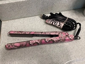 Plancha de pelo Amika AM5570 plancha piel de serpiente rosa - Imagen 1 de 4