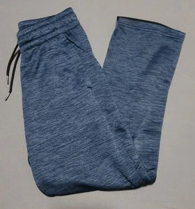⚡️Under Armour Blue Boys Fleece Jogger Pants - Sz Youth Medium - EUC - Picture 1 of 6