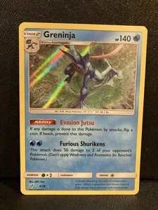 Pokémon Detective Pikachu #9/18 Greninja 2019 - Imagen 1 de 2
