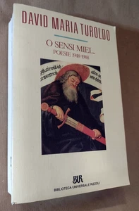 David Maria Turoldo O SENSI MIEI... POESIE 1948-1988 /1°ediz. BUR Rizzoli 1993 - Imagen 1 de 1