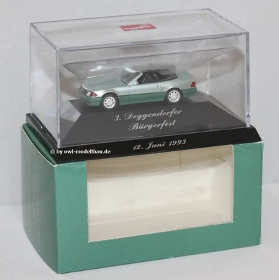 Herpa modello speciale Mercedes-Benz SL (R129) "3. Festa civica di Deggendorf". 1:87 - Immagine 1 di 4