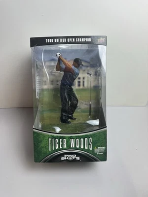 "Figura de golf Upper Deck Pro Shots Tiger Woods 2000 British Open Champion 7""" Foto 1 de 3