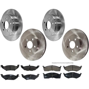 KIT-073024-3259 TRW Brake Disc and Pad Kits 4-Wheel Set Front & Rear - Picture 1 of 12