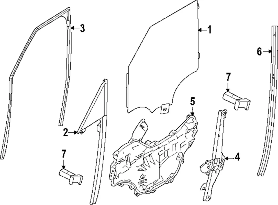 Land-Rover Run Channel LR189316 genuino Foto 1 de 1
