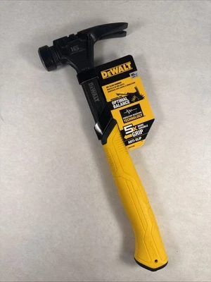DeWalt 16 OZ Martillo para clavar garra rasgadora de acero Foto 1 de 4