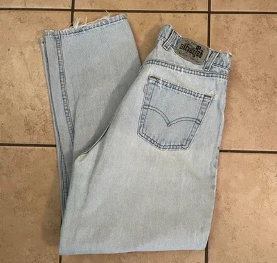 Vintage 90's Grunge Faded Levis Silvertab 33 X 30 Pants - Image 1 of 4