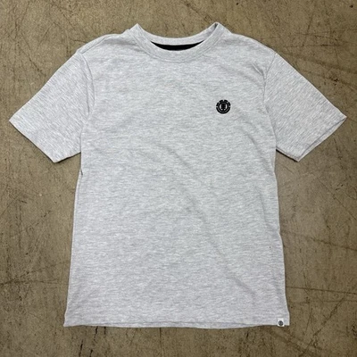 Camiseta De Colección Y2k Element Skateboard Gris Patinador Grunge Para Hombre Pequeña Foto 1 de 4