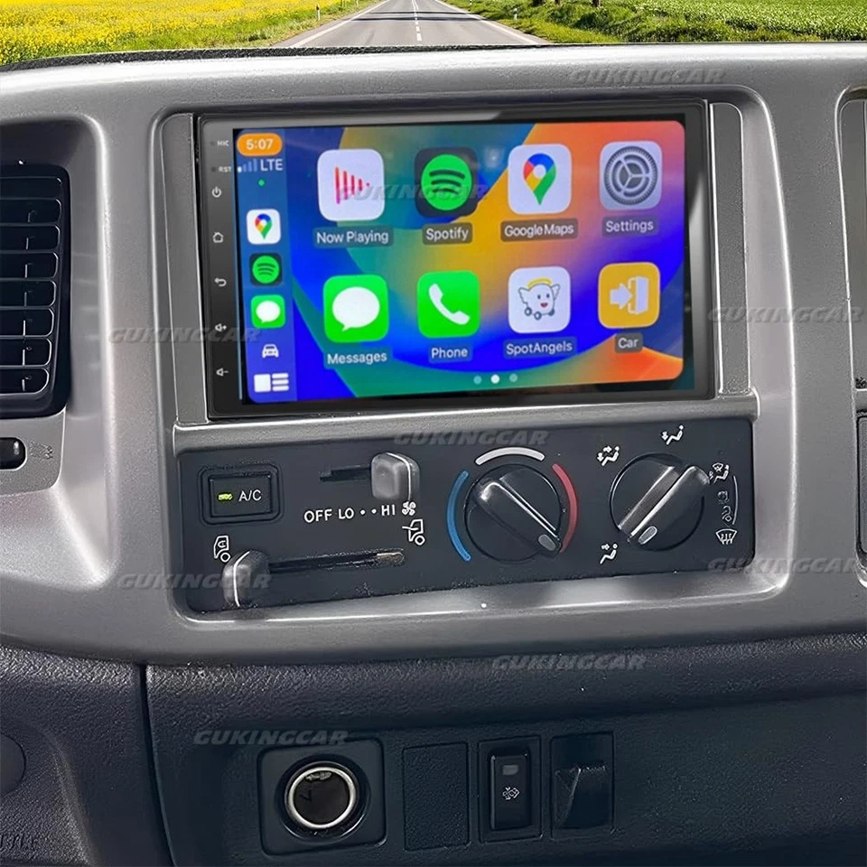 For 2005-2020 Hino 165 268 308 338 Car Stereo Radio Carplay Android14 GPS NAVI - Image 1 of 4