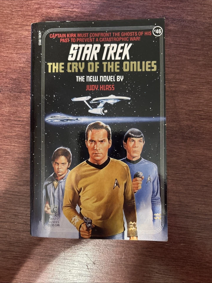 Star Trek The Cry of the Onlies By Judy Klass First Pocket Edition - Image 1 of 1