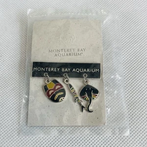 Monterey Bay Aquarium Charm Set Pin Souvenir Kalifornien Neu mit Etikett - Bild 1 von 2