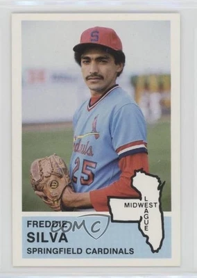 1982 Fritsch Midwest League Stars of Tomorrow Freddie Silva #254 - Image 1 of 2