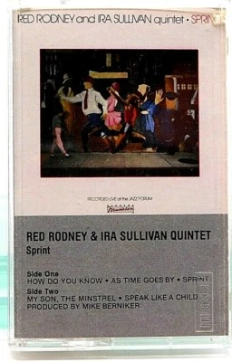 Cassette Red Rodney Ira Sullivan Quintet Sprint 1983 Elecktra Asylum - Image 1 of 2
